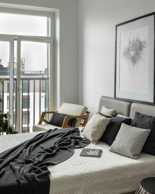 Реализованный интерьер квартиры, площадью 102 кв. 03