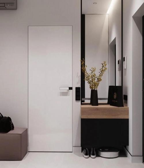 Интерьер квартиры. В светлых тонах. 03