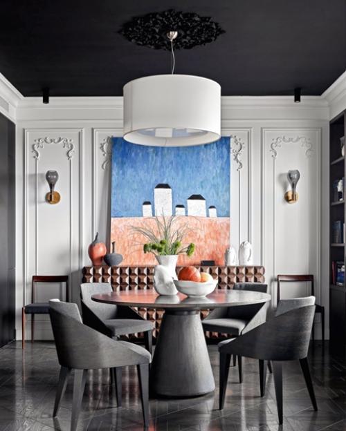 Александра хелминская - Леонтьева создала интерьер для своей семьи и. для коллекции предметов искусства. 02