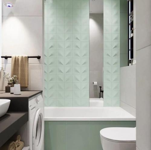 Интерьер квартиры. В светлых тонах. 01