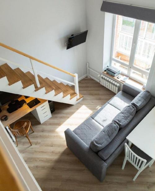 Двухуровневая квартира. В современном стиле. 04