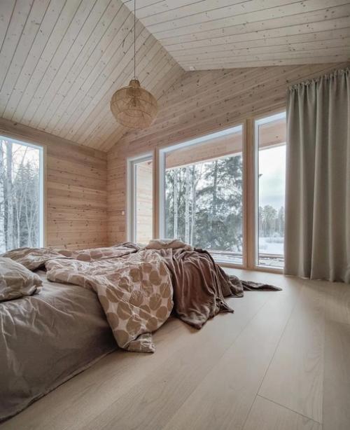 Интерьер деревянного дома. 08