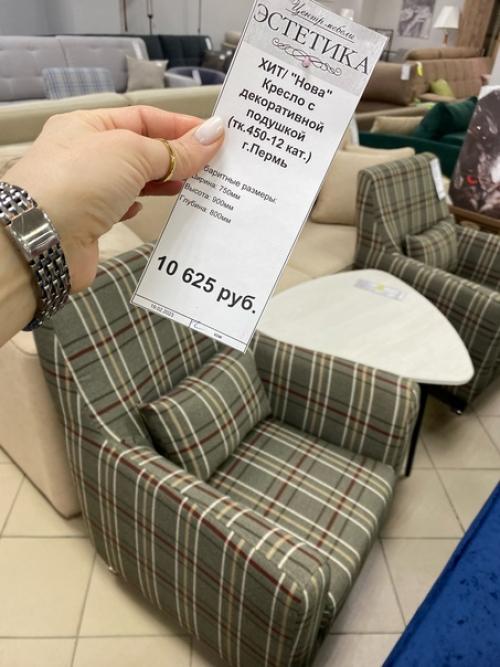 Кресла нова от фабрики ХИТ - Диван в тканях коллекции Edinburg (Эдинбург) от компании аметист. 04