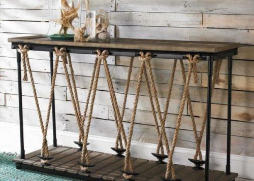 10 способов обыграть канат в современном интерьере. 03