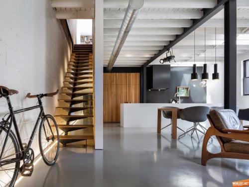 * Идеи для ремонта и строительства: уникальные лестницы в интерьере *. 07