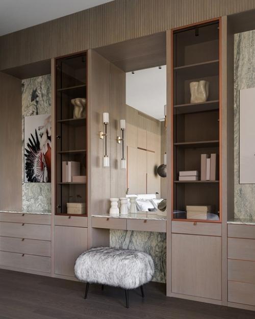 Реализованный интерьер квартиры, площадью 180 кв. 07