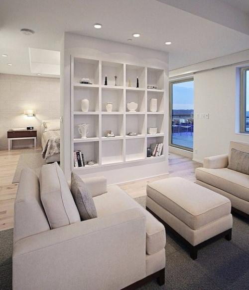 Cовременный, просторный и светлый интерьер квартиры в многоэтажном доме. 06