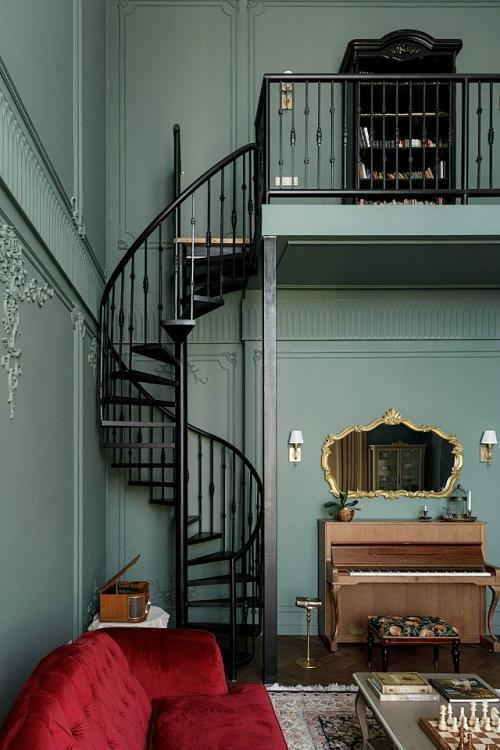 Дизайнер рано балтиева оформила квартиру в астане (Казахстан) площадью 286 кв.  