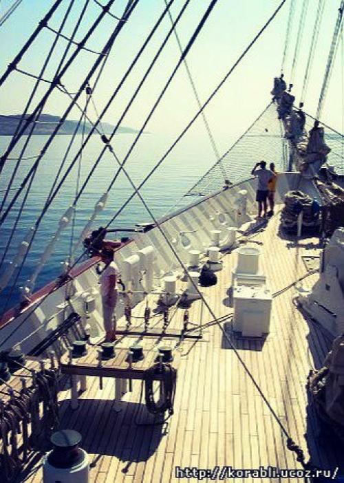 Самое большое парусное судно в мире Royal Clipper. 05