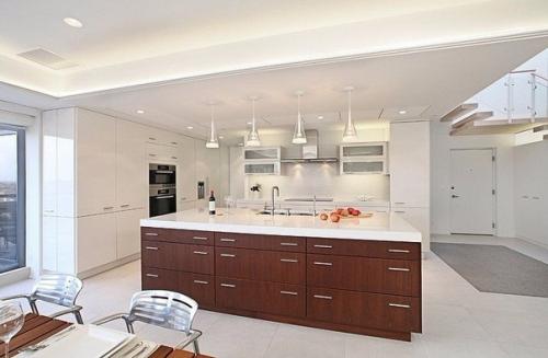 Cовременный, просторный и светлый интерьер квартиры в многоэтажном доме. 04