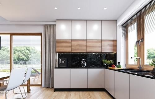 Эскизный проект небольшого, одноэтажного дома. 04