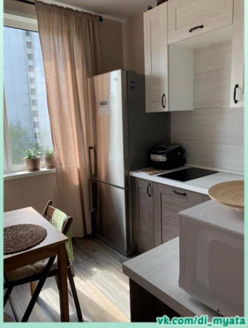 Интерьер маленькой кухни. 02