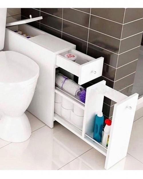 Сложно в ванной разместить все необходимое, учитывая размеры ванных комнат в типичных многоэтажках. 02