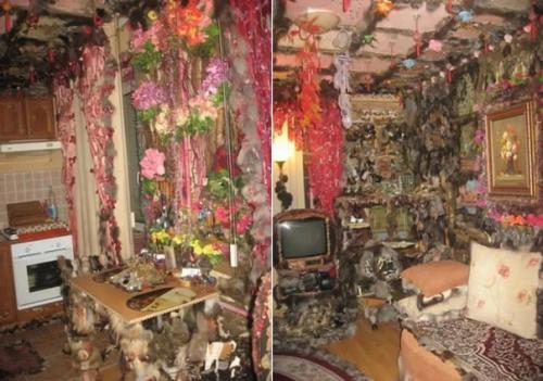 Квартиры с броским декором. 04