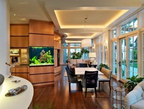Аквариум в интерьере. 09