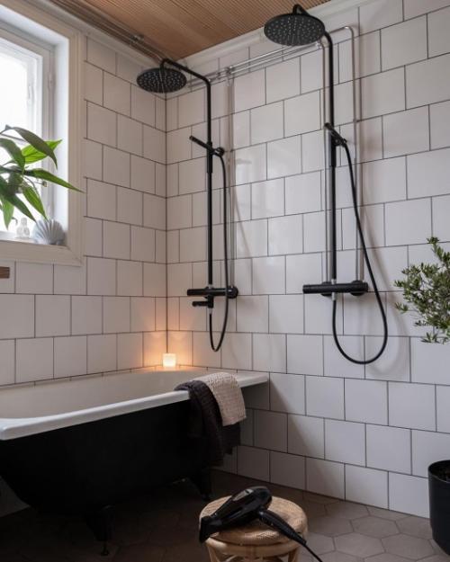 Эволюция ванной комнаты в финском доме за 10 лет. 02