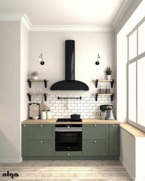 Зеленый - выдающийся цветовой тренд весны - лета 2022 года, который придает свежий, гармоничный и оживляющий вид нашим домам. 06