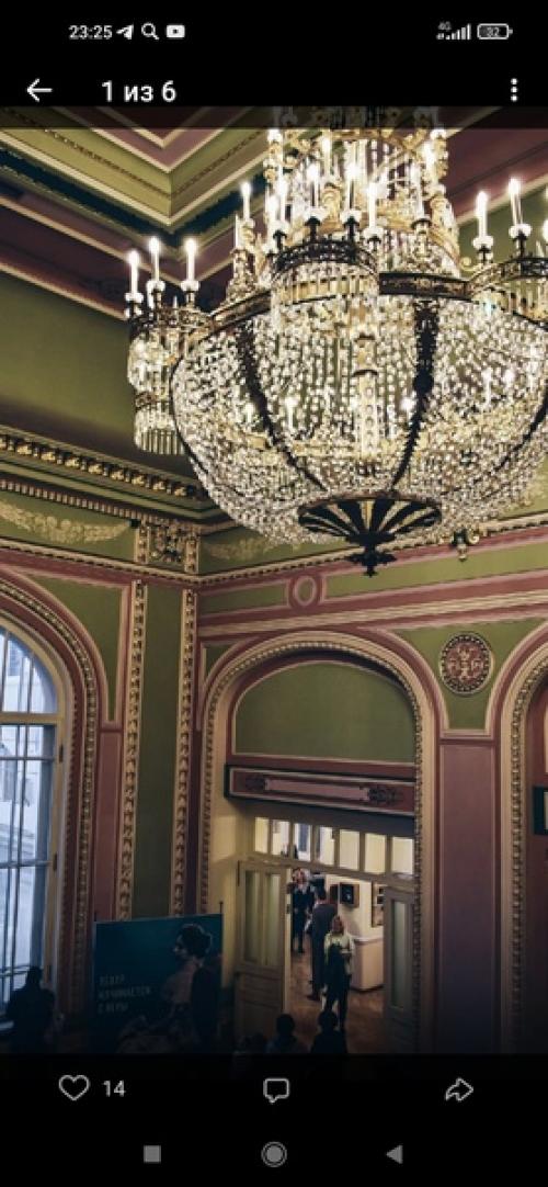 Впервые побывала в театре Комиссаржевской. 06