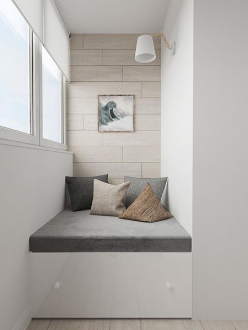 Проект интерьера однокомнатной квартиры 35 кв. 06