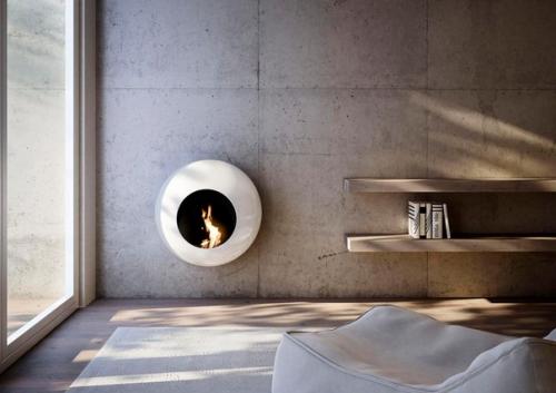 Биокамин в интерьере: преимущества, устройство, виды. 08