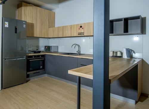 Полезные советы - серый цвет для кухни. 04