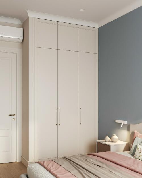 Проект 1-комнатной квартиры 46 м 2 в ЖК Ever в Москве. 09