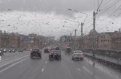 Свершилось!  Обещанный с утра питерский дождик вдруг не случился: нас разбудило солнце! 09