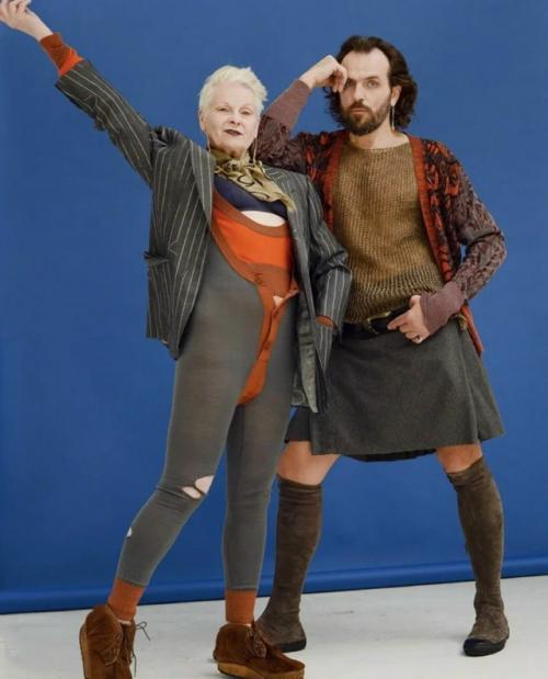 Когда в 1941 году Вивьен вествуд появилась на свет в английской деревне, ангелы моды тихо переглянулись: 06