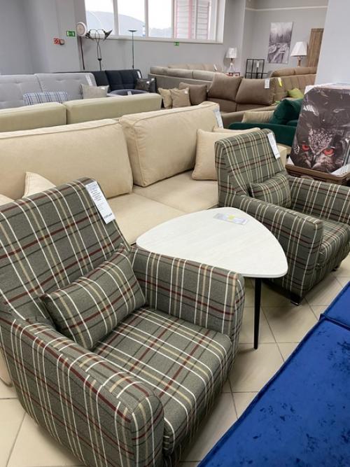 Кресла нова от фабрики ХИТ - Диван в тканях коллекции Edinburg (Эдинбург) от компании аметист. 03