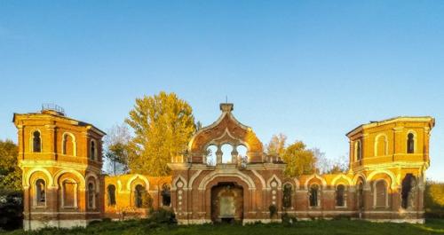 Гостиная в усадьбе расва (росва) калужской губернии. 01