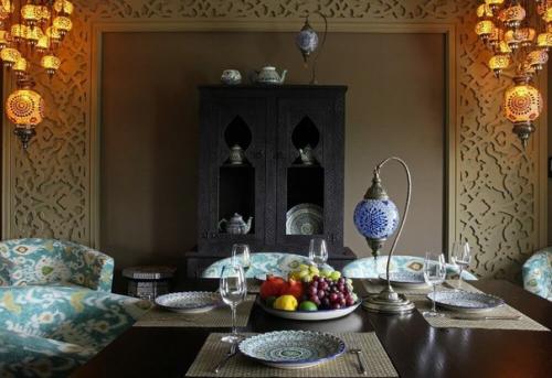 Великолепный вид: интерьер в османском стиле. 08