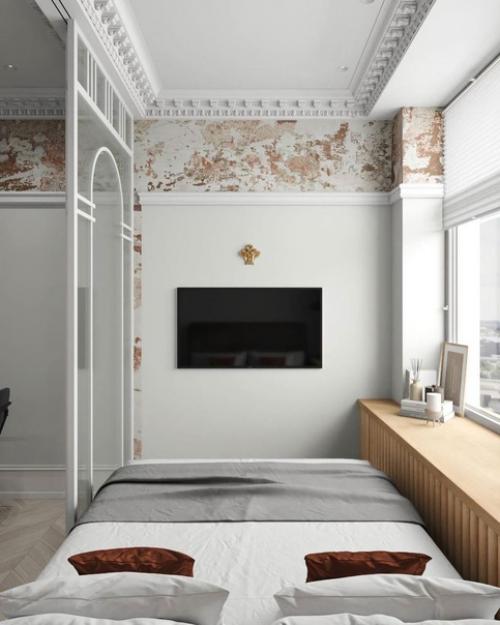 Интерьер квартиры площадью 25 кв. 06