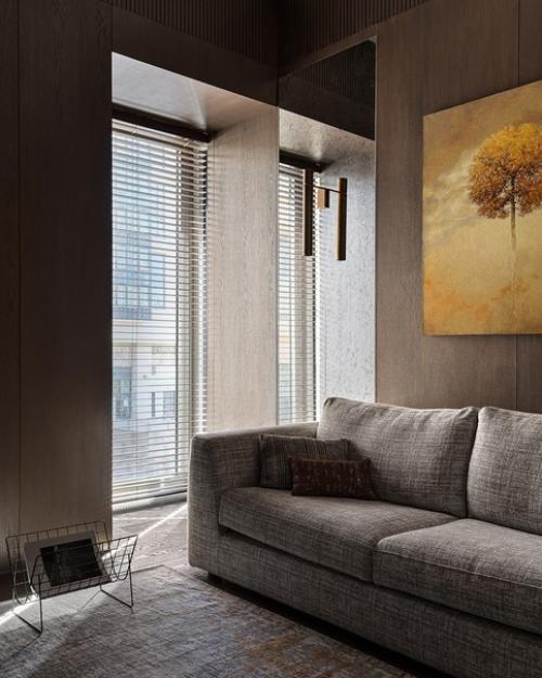 Реализованный интерьер квартиры, площадью 180 кв. 04