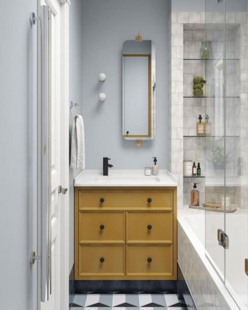 Интерьер квартиры площадью 25 кв. 08