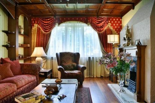 Интерьер в английском стиле. 05