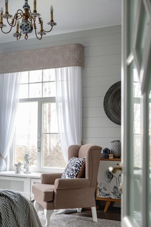 Детали.  Дом у озера с репликами в стилистике русской усадьбы. 08