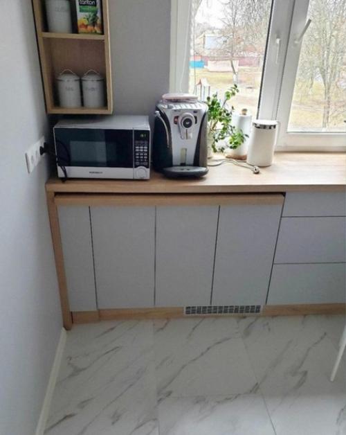 Крохотная кухня. В которой есть всё, что нужно. 01