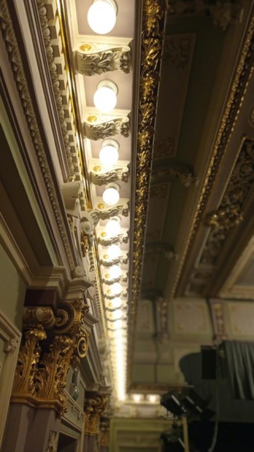 Впервые побывала в театре Комиссаржевской. 01