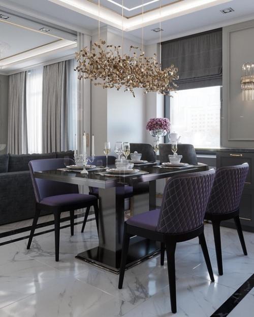 Стильный дизайн кухни. 01