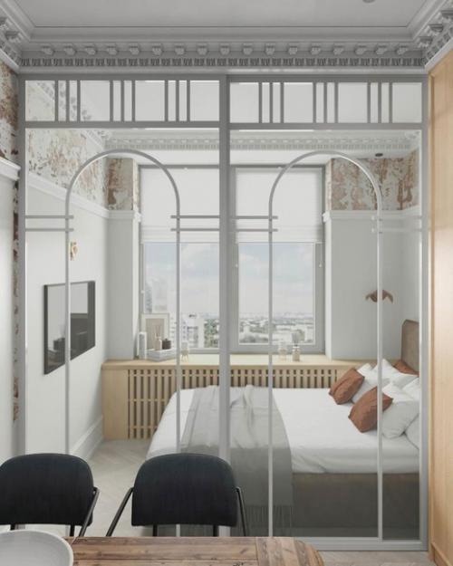 Интерьер квартиры площадью 25 кв. 04