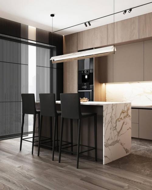 Интерьер в современном стиле 136 кв. 05