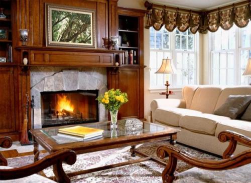 Интерьер в английском стиле. 01