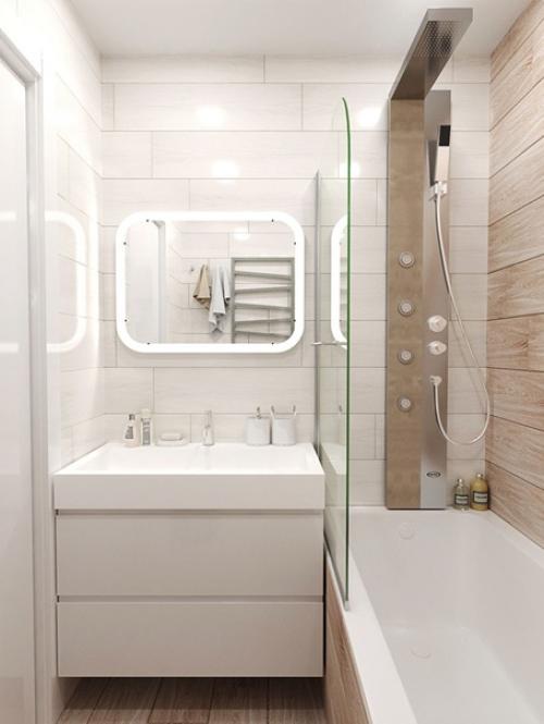 Проект интерьера однокомнатной квартиры 35 кв. 07