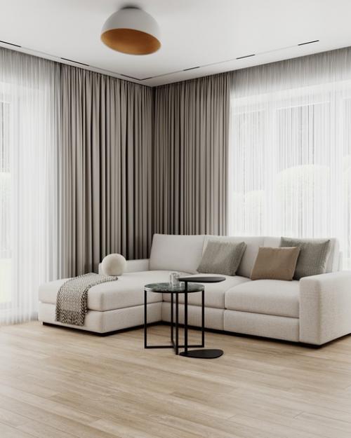 Как сделать так, чтобы кухня - гостиная выглядела дорого? 01