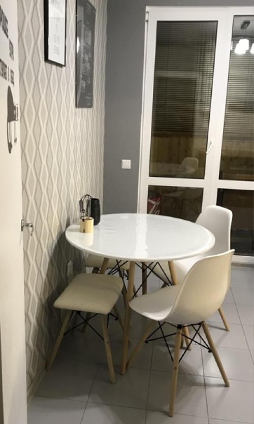 До и после ремонта кухни. 05