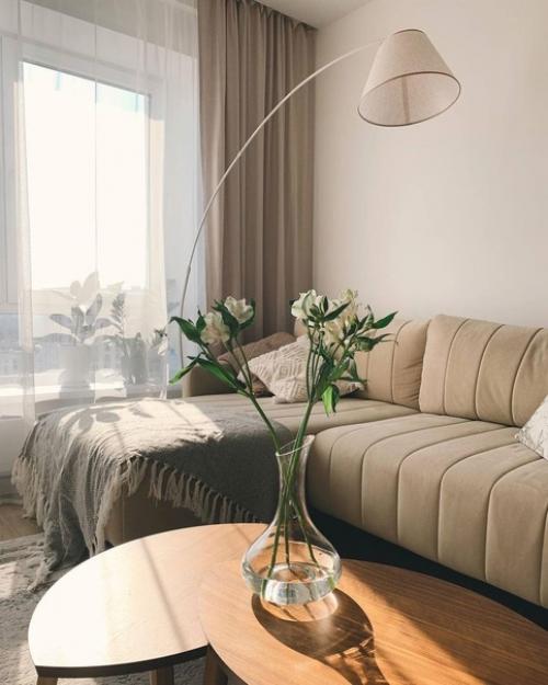 Уютный и теплый интерьер в квартире у Татьяны Рудаковой. 04