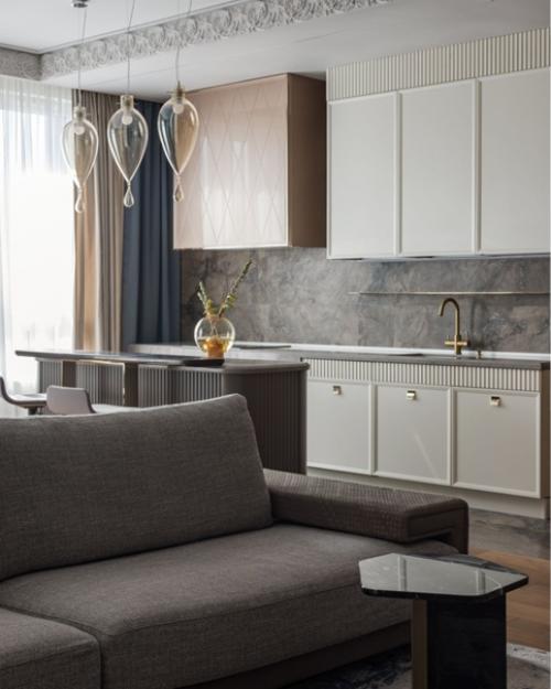 Дизайнеры из студии Michelangelo Design сделали в Москве элегантную квартиру с поистине весенней атмосферой. 03 Дизайнеры из студии Michelangelo Design сделали в Москве элегантную квартиру с поистине весенней атмосферой. 03