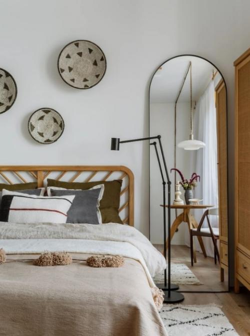 Бохо - интерьер квартиры - студии площадью 32 кв. 04