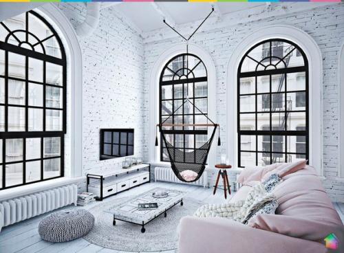 Лофт - Берлин.  GM - Interior дизайн студия. 01