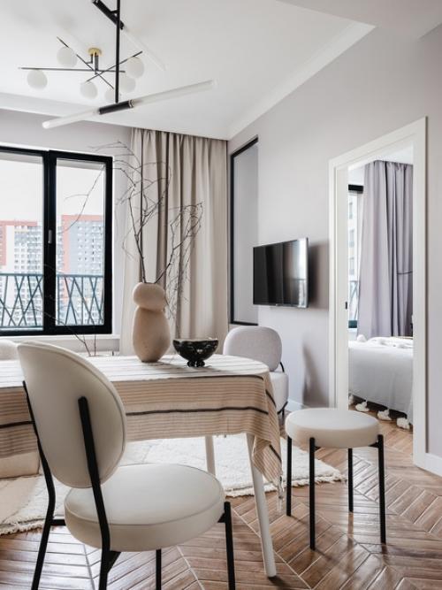 Дизайн 1-комнатной квартиры 37, 3 кв. 03